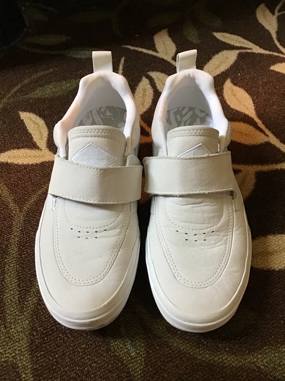 VANS Kyle Walker Pro Men’s Sz 7.5 White Leather Skate Shoes (Women’s Sz 9)